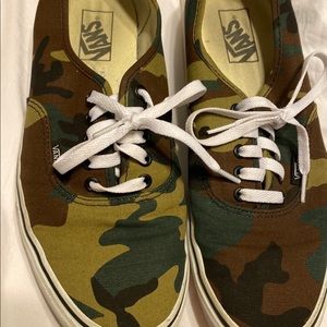 Camo vans
